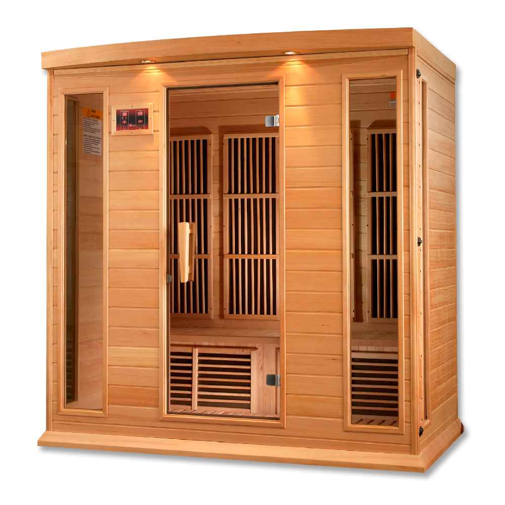 Maxxus 3-4 Person Low EMF FAR Infrared Sauna - Image 3