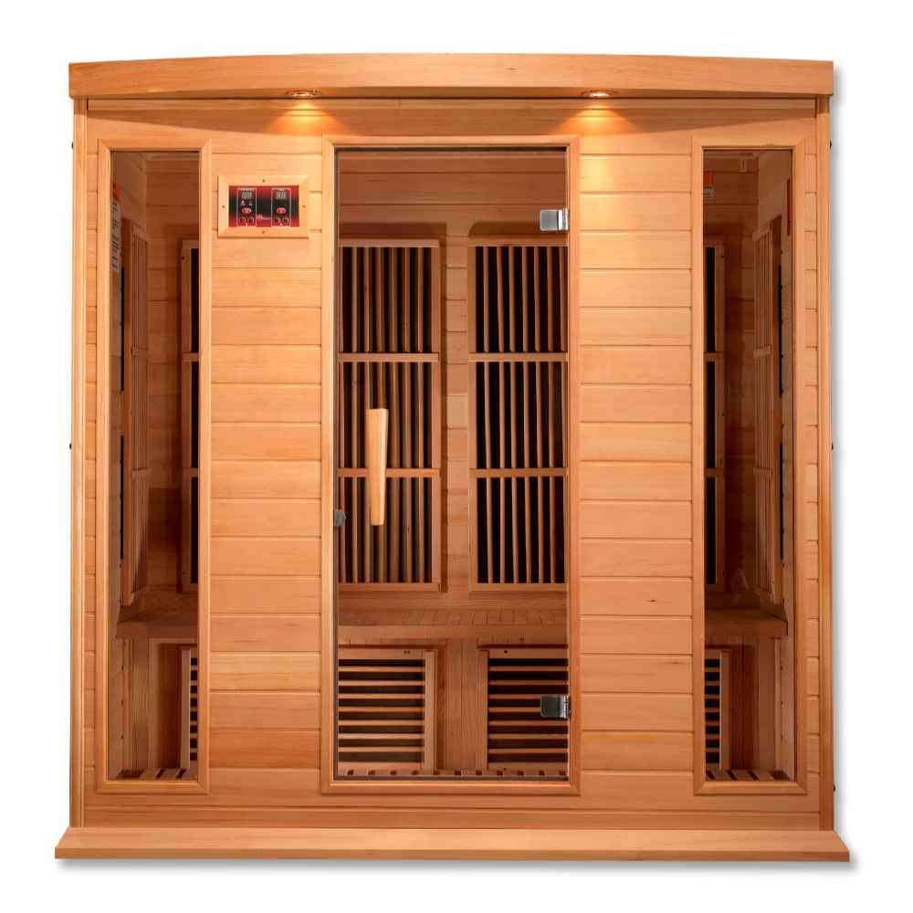 Maxxus 3-4 Person Low EMF FAR Infrared Sauna - Image 2