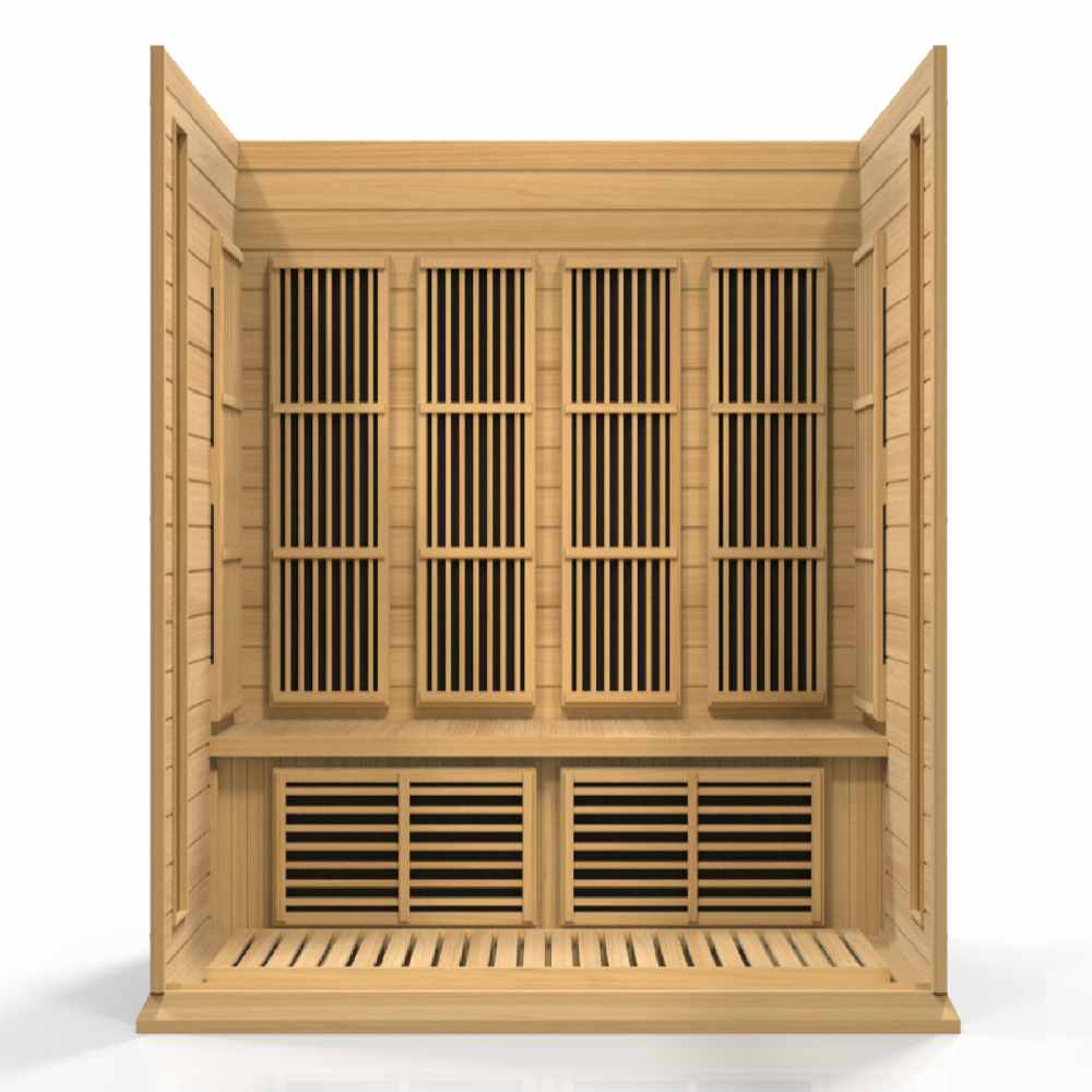 Maxxus 3-4 Person Low EMF FAR Infrared Sauna - Image 4