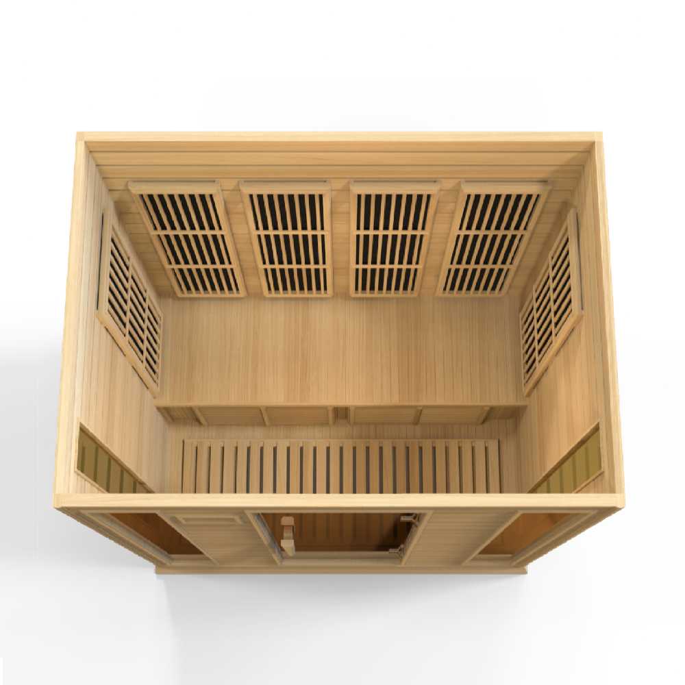 Maxxus 3-4 Person Low EMF FAR Infrared Sauna - Image 6