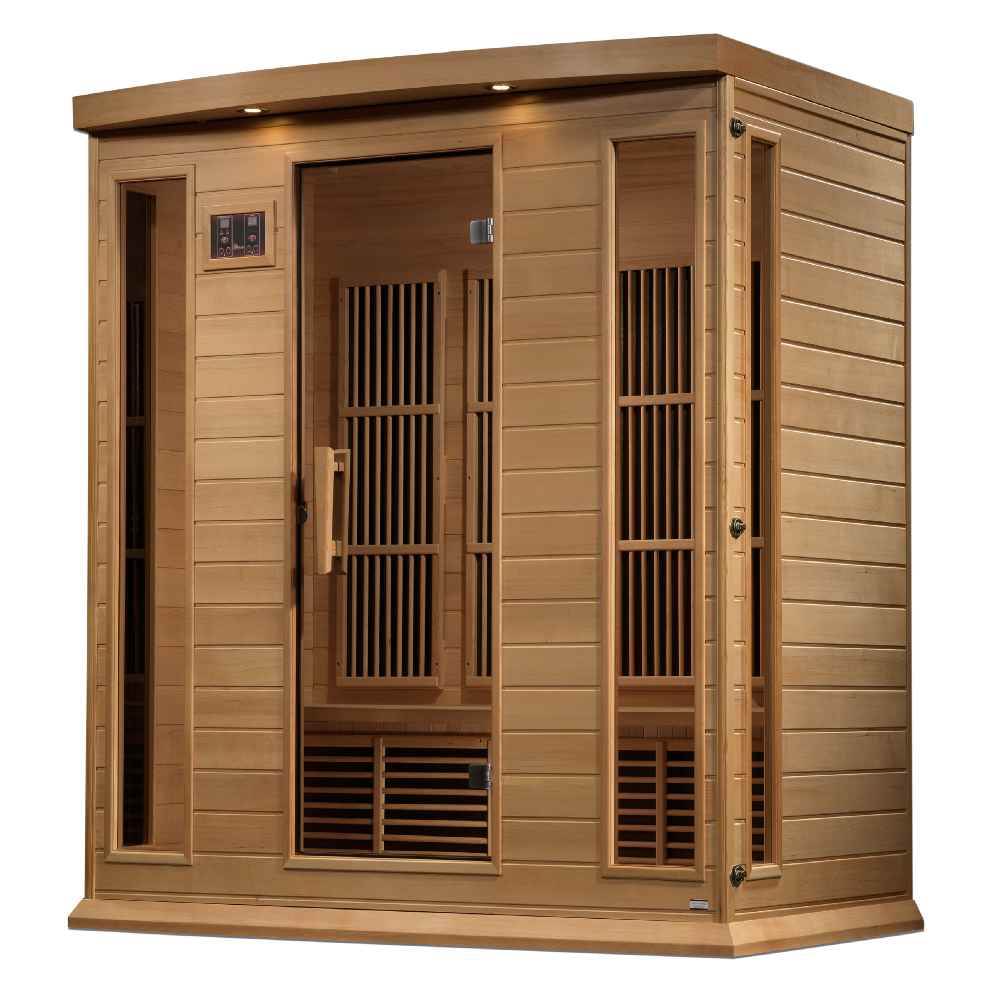 Maxxus 3-4 Person Near Zero EMF FAR Infrared Sauna - Image 3