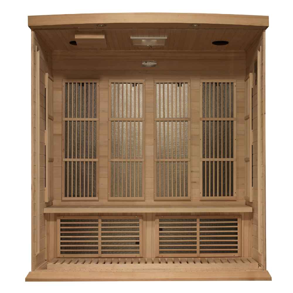 Maxxus 3-4 Person Near Zero EMF FAR Infrared Sauna - Image 4