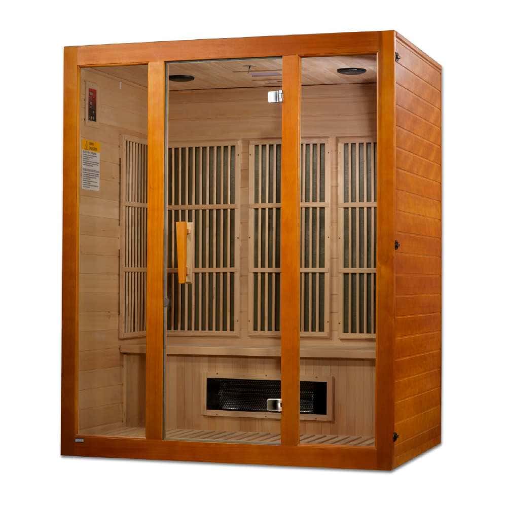 Maxxus Alpine 2-3 Person Low EMF FAR Infrared Sauna - Image 3