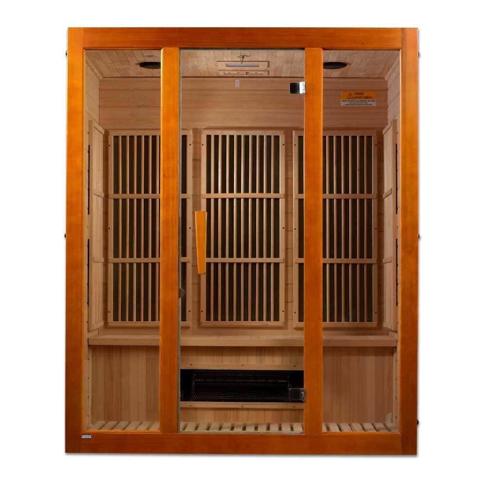 Maxxus Alpine 2-3 Person Low EMF FAR Infrared Sauna - Image 2