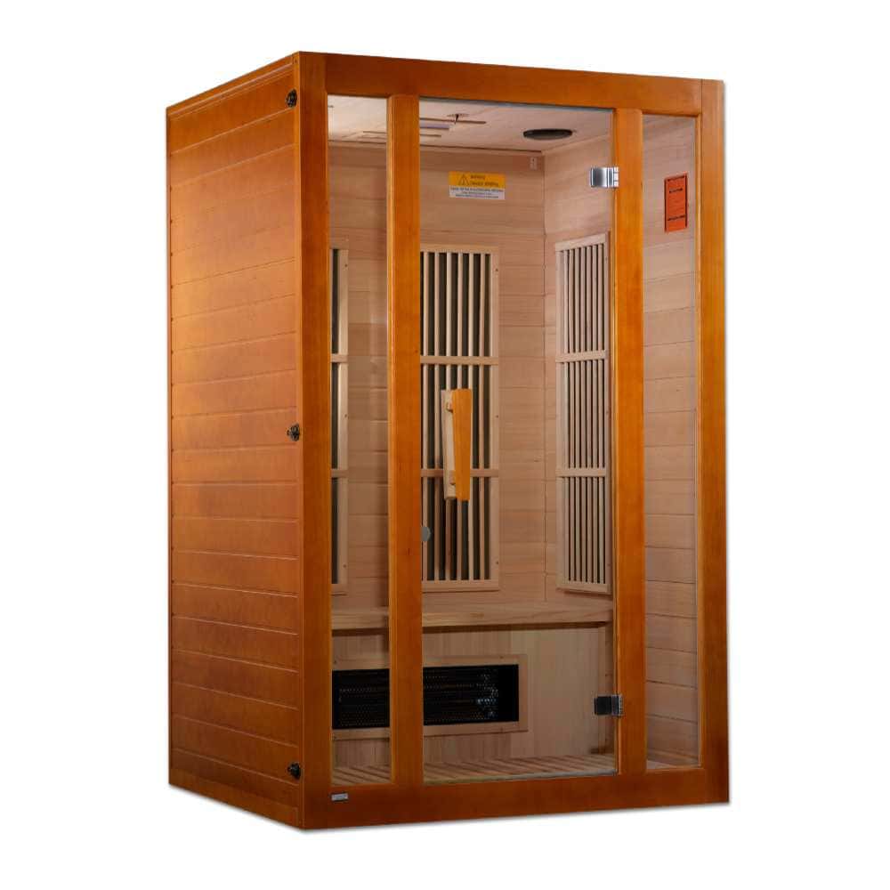 Maxxus Aspen 1-2 Person Low EMF FAR Infrared Sauna