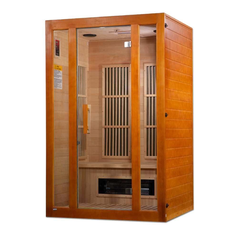 Maxxus Aspen 1-2 Person Low EMF FAR Infrared Sauna - Image 3