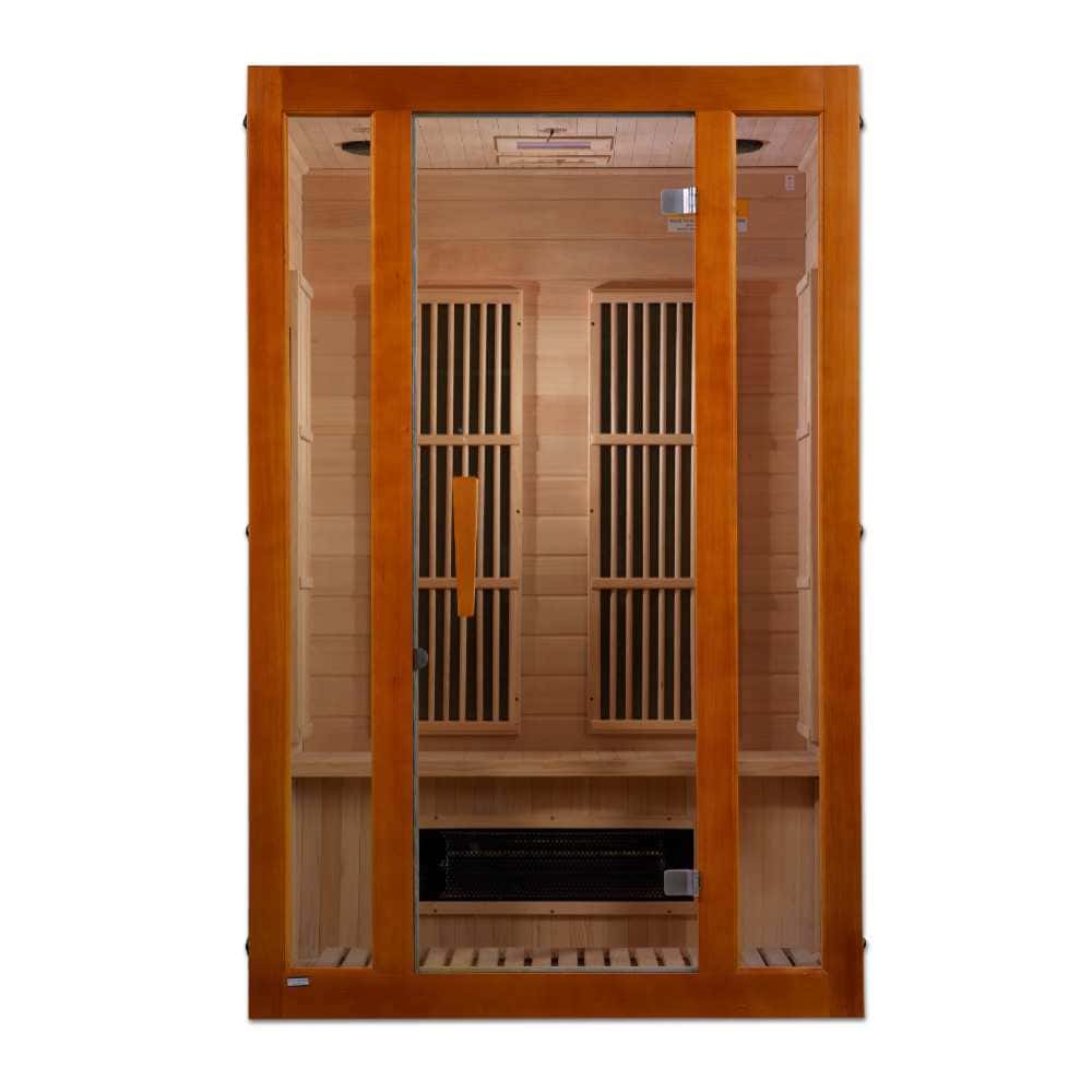 Maxxus Aspen 1-2 Person Low EMF FAR Infrared Sauna - Image 2