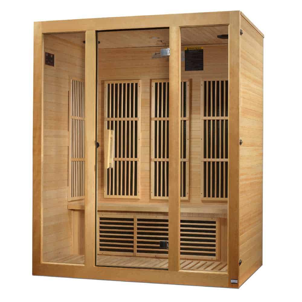 Maxxus Bellevue 2-3 Person Low EMF FAR Infrared Sauna - Image 3