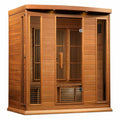Maxxus Chaumont 3-4 Person Near Zero EMF FAR Infrared Sauna (Red Cedar)
