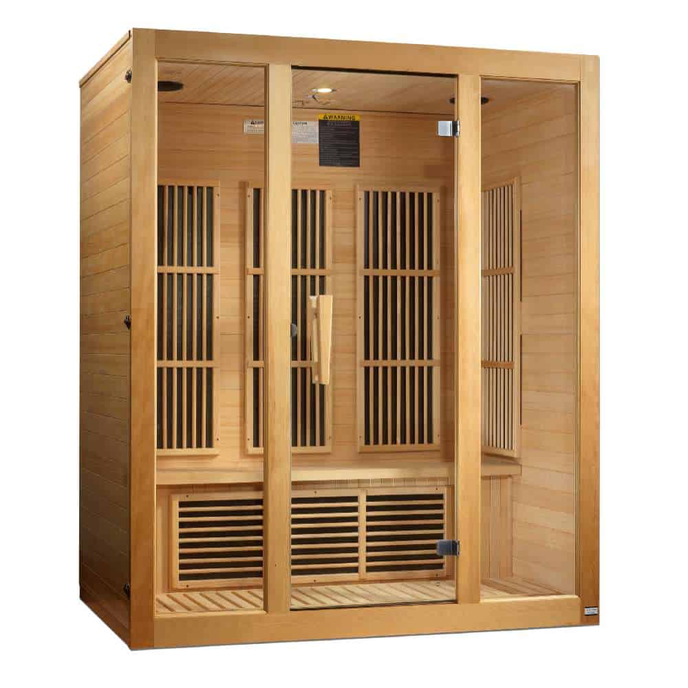 Maxxus Bellevue 2-3 Person Low EMF FAR Infrared Sauna