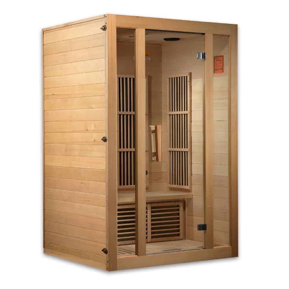 Maxxus Seattle 1-2 Person Low EMF FAR Infrared Sauna - Image 3