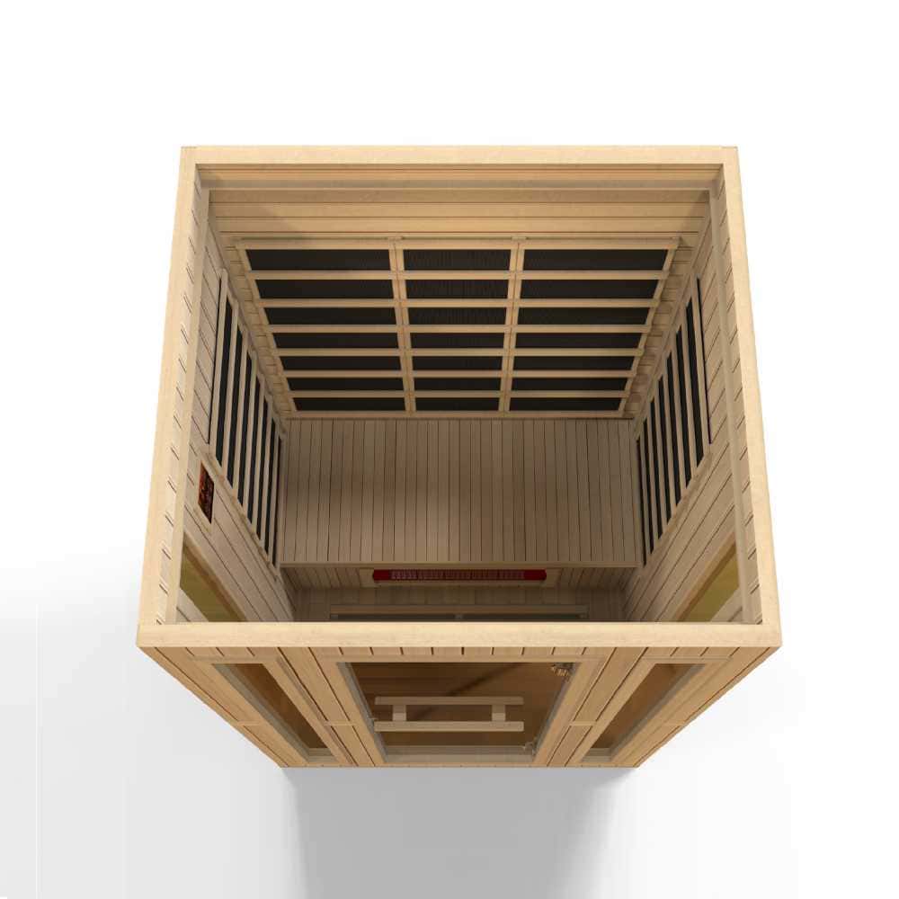 Maxxus Trinity 2-3 Person Low EMF FAR Infrared Sauna - Image 5