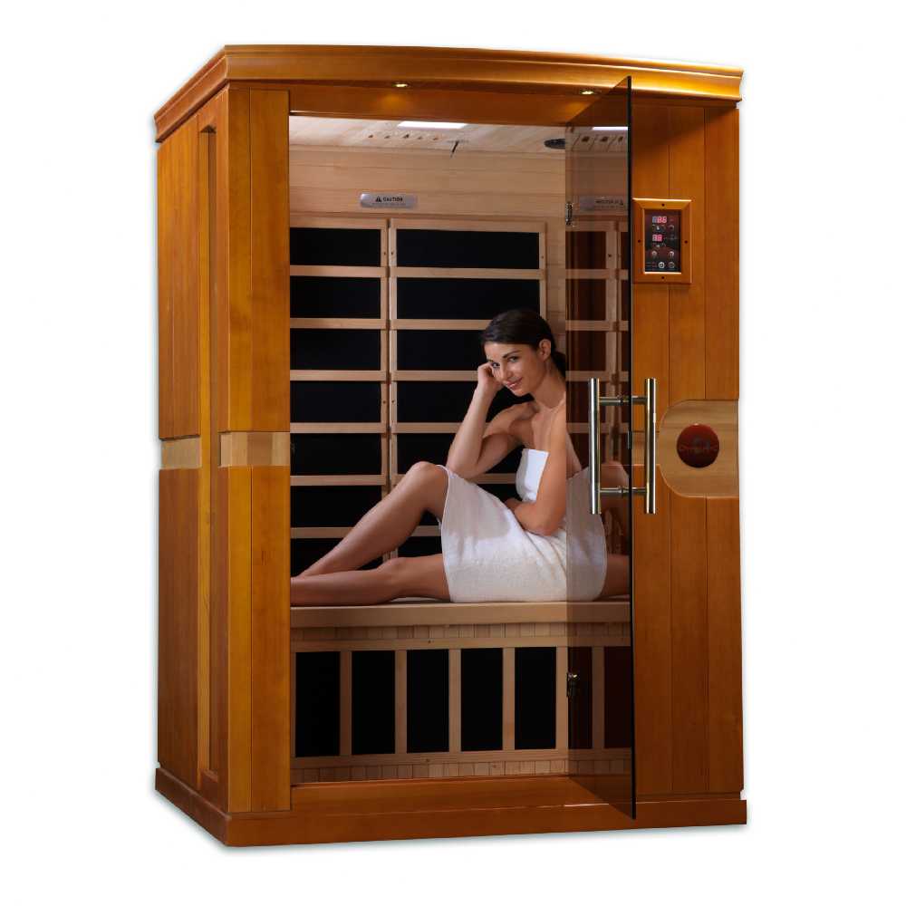 Dynamic Venice Elite 1-2 Person Ultra Low EMF FAR Infrared Sauna - Image 2